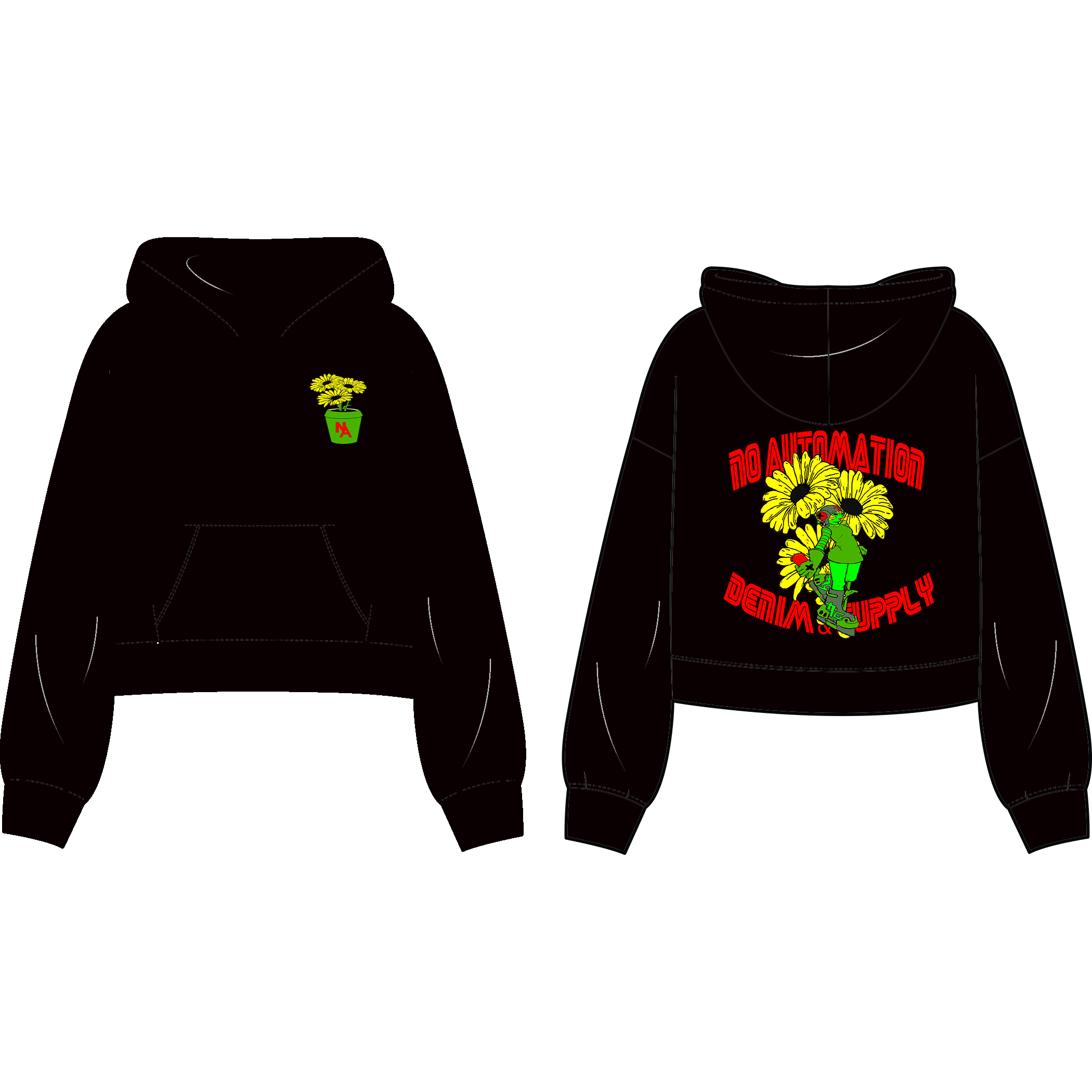 Plant Based Alien Hoodie